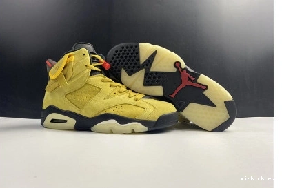 “Yellow” 6 - Travis Air Jordan x Scott 1022